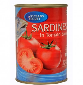 Oceans Secret Sardines In Tomato Sauce   Tin  425 grams